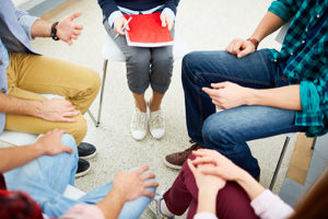 group session at a Florida fentanyl addiction treatment center